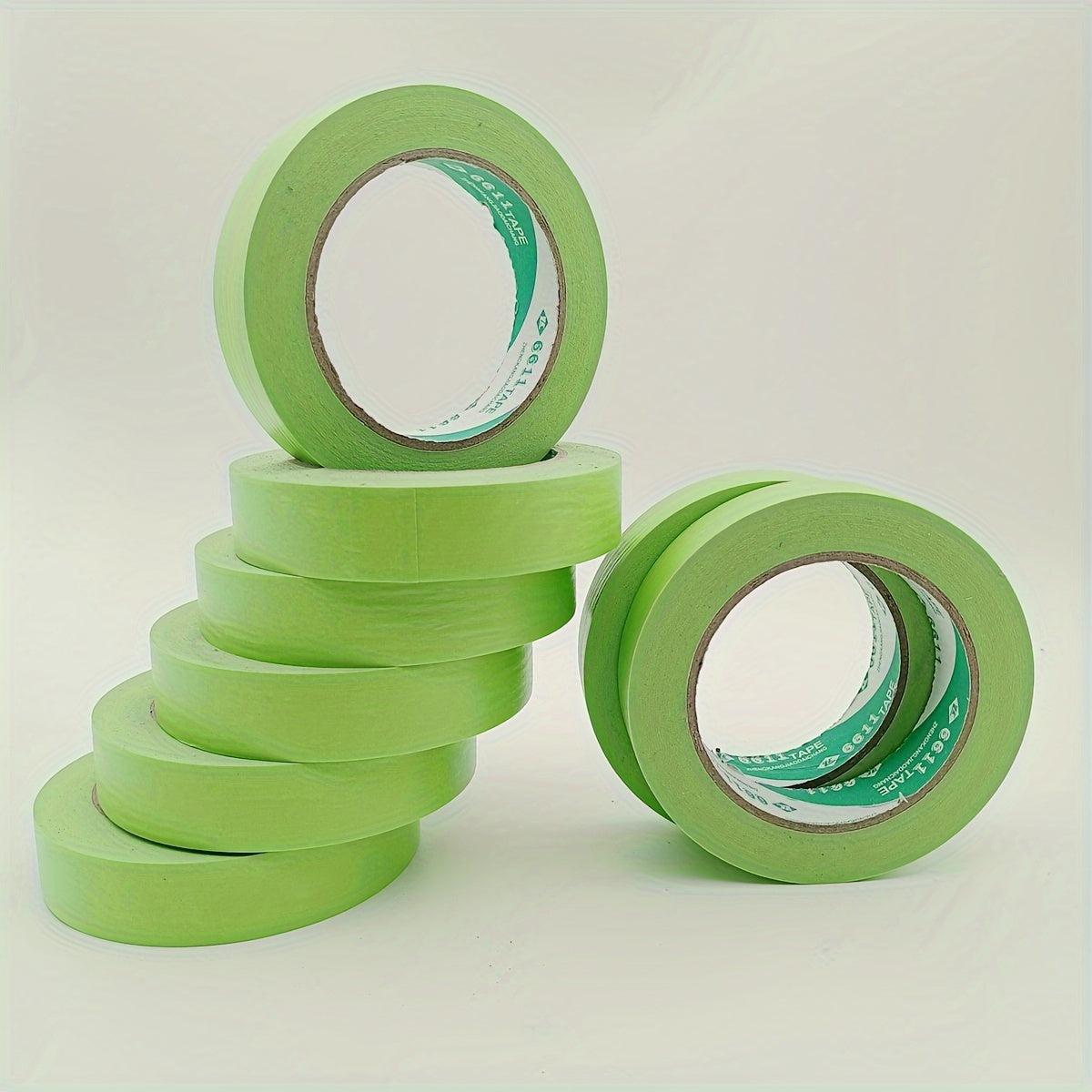 5pcs Bulk Paint Washi Tape Low Adhesive 2.0 95in 45m Green Paint Tape