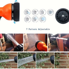 Multifunctional Car Wash Water Gun Garden Watering Spray Head