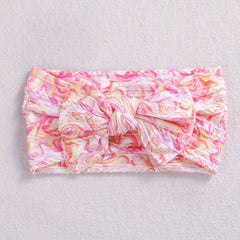 Baby Girls Floral Bowknot Headband Hair Accessories