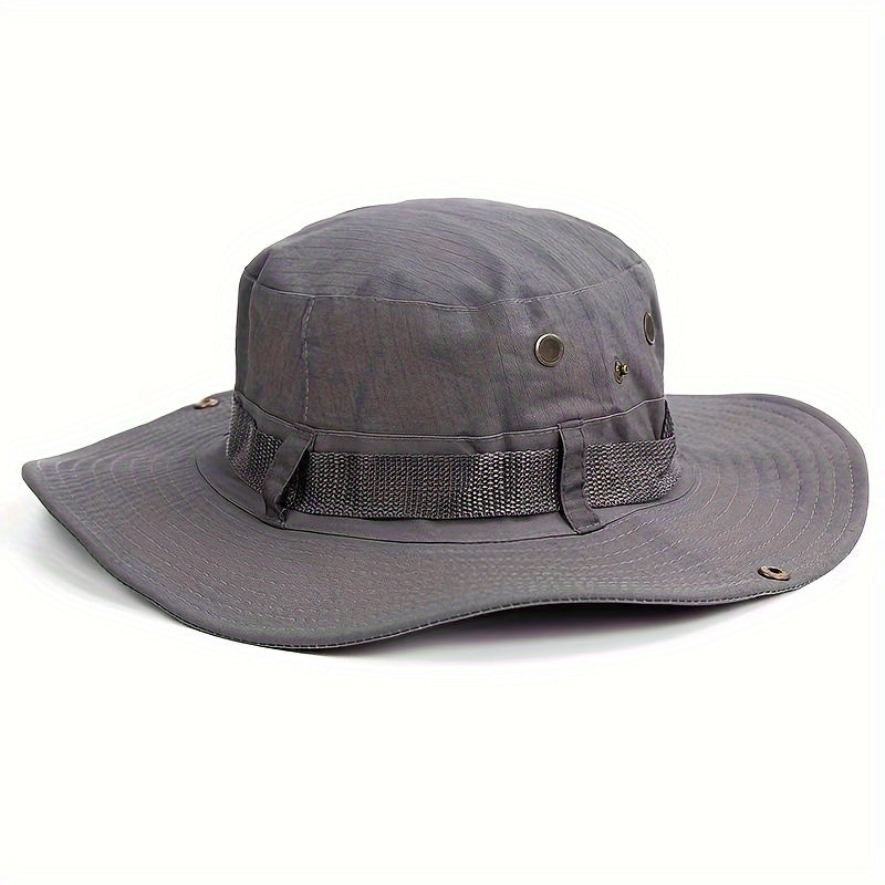 Men's UV Protection Bucket Hat for Outdoor Activities