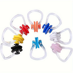 8pcs Silicone Waterproof Swimming Nose Clips