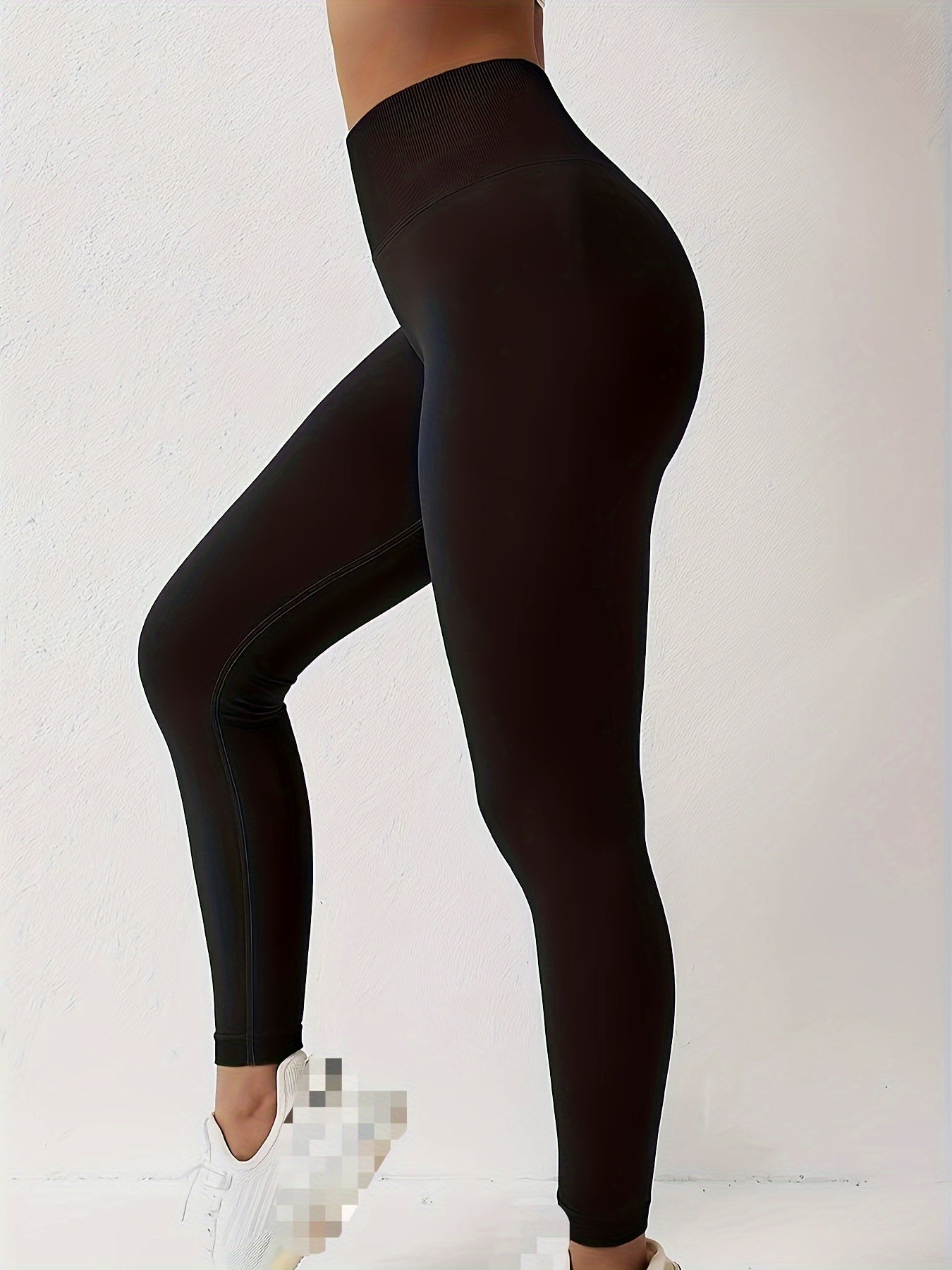 High Waisted Seamless Yoga Pants for Fall Winter Running Leggings