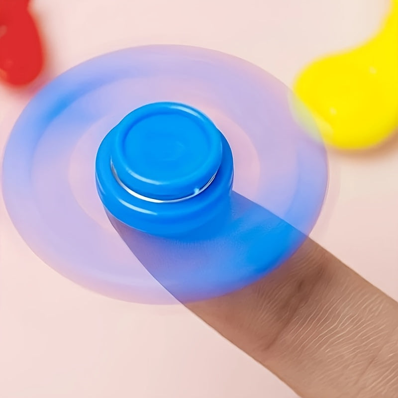 Colorful Fidget Spinner Toys Random Colors Patterns Fun Birthday Party Favors