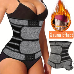 Women Waist Corset Belt Trimmer Sweat Waist Trainer Belt