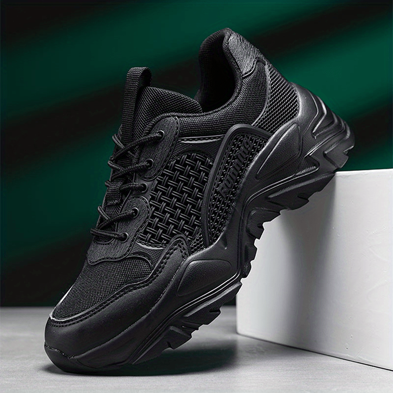 Men's Breathable Chunky Sneakers For Jogging Gym