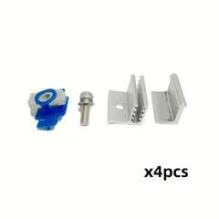 Solar Panel Mount Brackets Adjustable Aluminum Clamp Photovoltaic Accessories