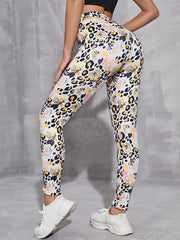Leopard Print Yoga Leggings High Stretch Fitness Pants
