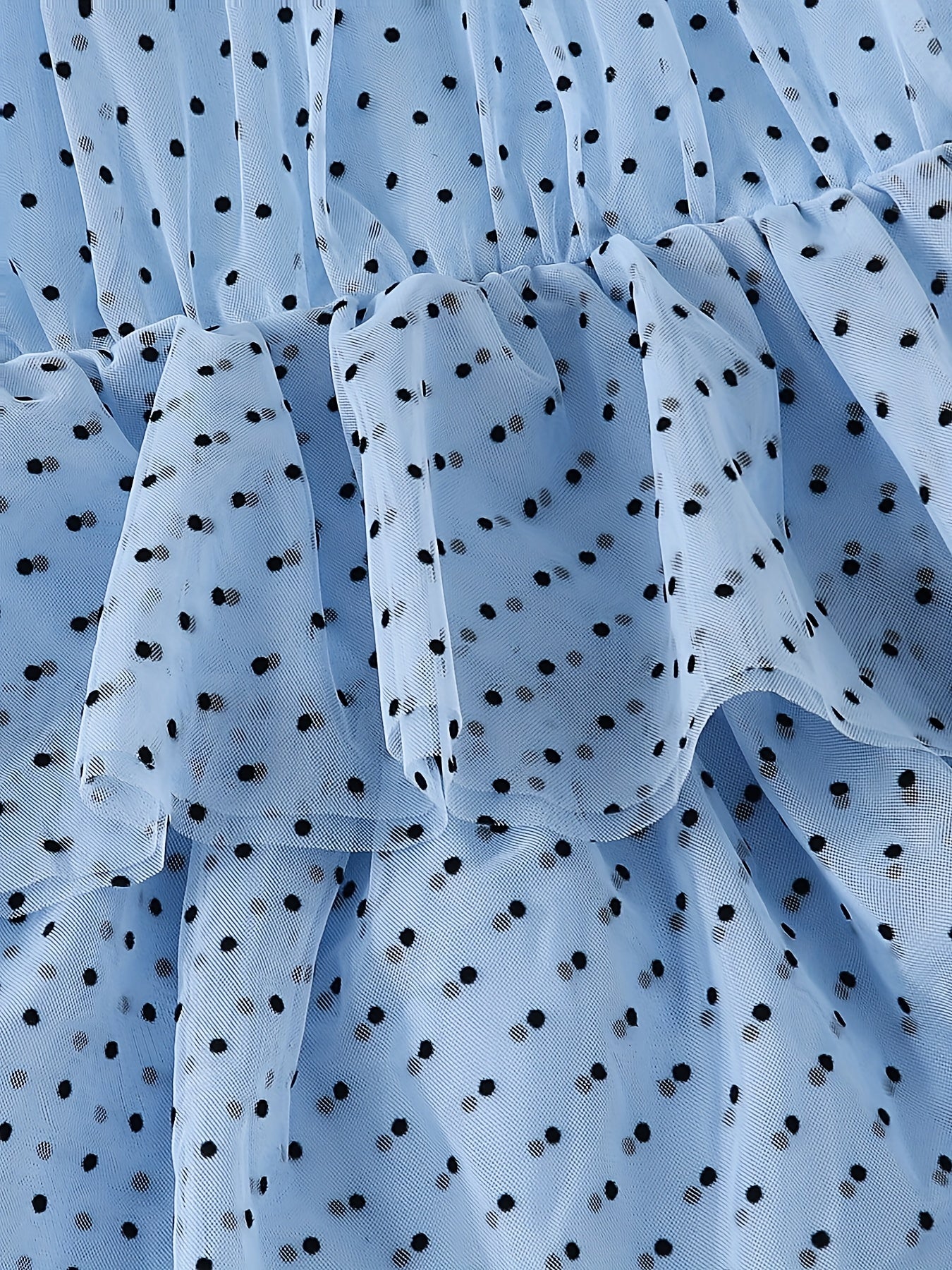 Grace Girls Polka Dots Halter Dress For Party