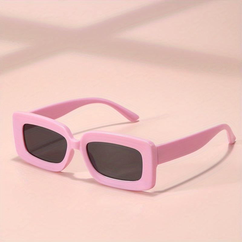 Y2K Rectangle Sunglasses UV400 Sun Shades Glasses