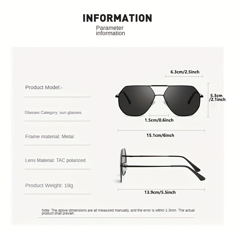 Polarized Sunglasses for Men Driving and Fishing UV400 Protection