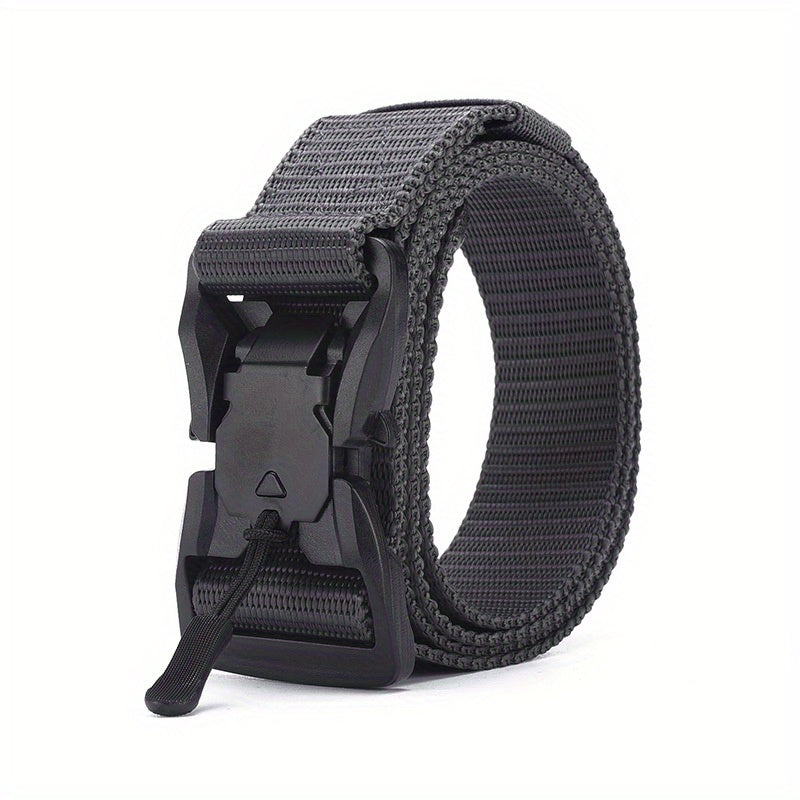 Quick Release Magnetic Buckle Nylon Tactical Belt