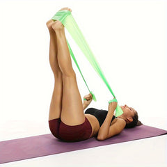 5pcs Yoga Resistance Bands Exercise Stretching Straps Fitness Training