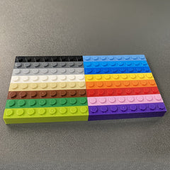 30pcs 1x8 Building Block Parts Compatible MOC 3008 for Boys and Girls Over 6