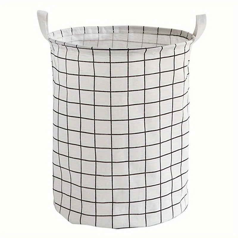 1pc Laundry Storage Basket Folding Laundry Hamper Box