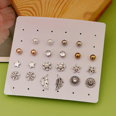 Hypoalljsonergenic Earrings 11 Pairs Set for Women & Girls