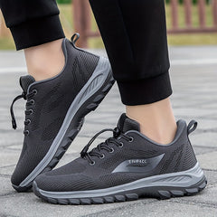 Men's No Tie Sneakers Athletic Shoes Lightweight And Breathable