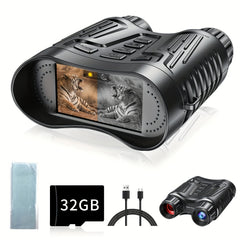 Night Vision Binoculars 4K Infrared Goggles with 8X Digital Zoom