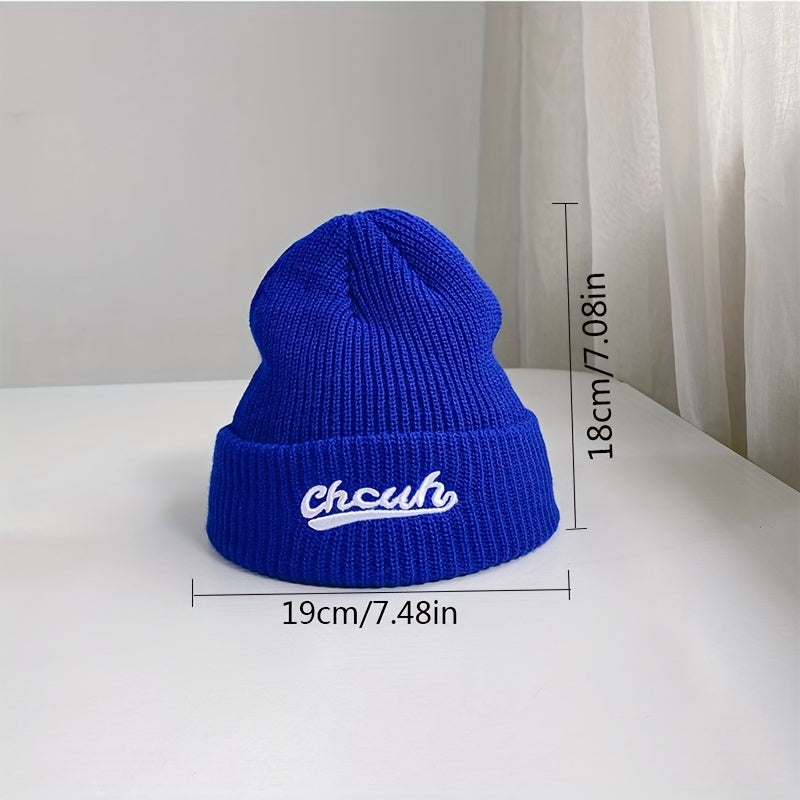 Kids Knitted Woolen Hats Autumn Winter Warm Melon Hats