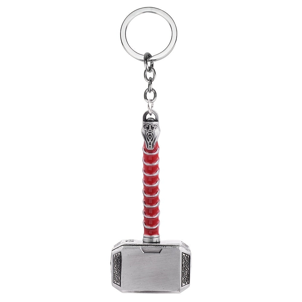 Hammer Keychain Metal Keyring Car Pendant Accessories