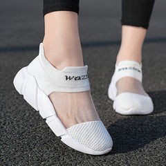 Breathable Women's Running Shoes with Hollow Out Design