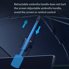 Car Windshield Sun Shade Umbrella Front Windshield Umbrella