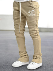 Flared Trousers Men s Casual Stretch Street Style Joggers