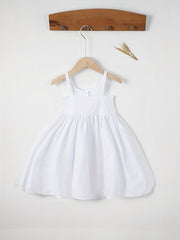 Toddler Baby Girls Cotton Cami Dress Summer Pleated Dress
