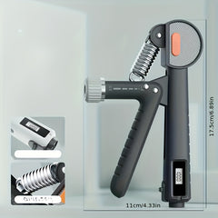 Adjustable Grip Strengthener with Electronic Count