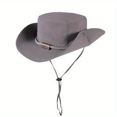 Casual Rolled Brim Sun Hat Lightweight Hiking Fishing Boonie Hat