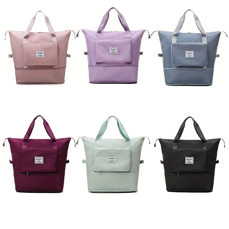 Foldable Yoga Gym Tote Bag Large Capacity Travel Bag