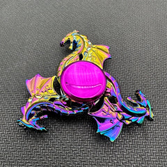 Colorful Zinc Alloy Fidget Spinner - Ideal Gift for Birthdays