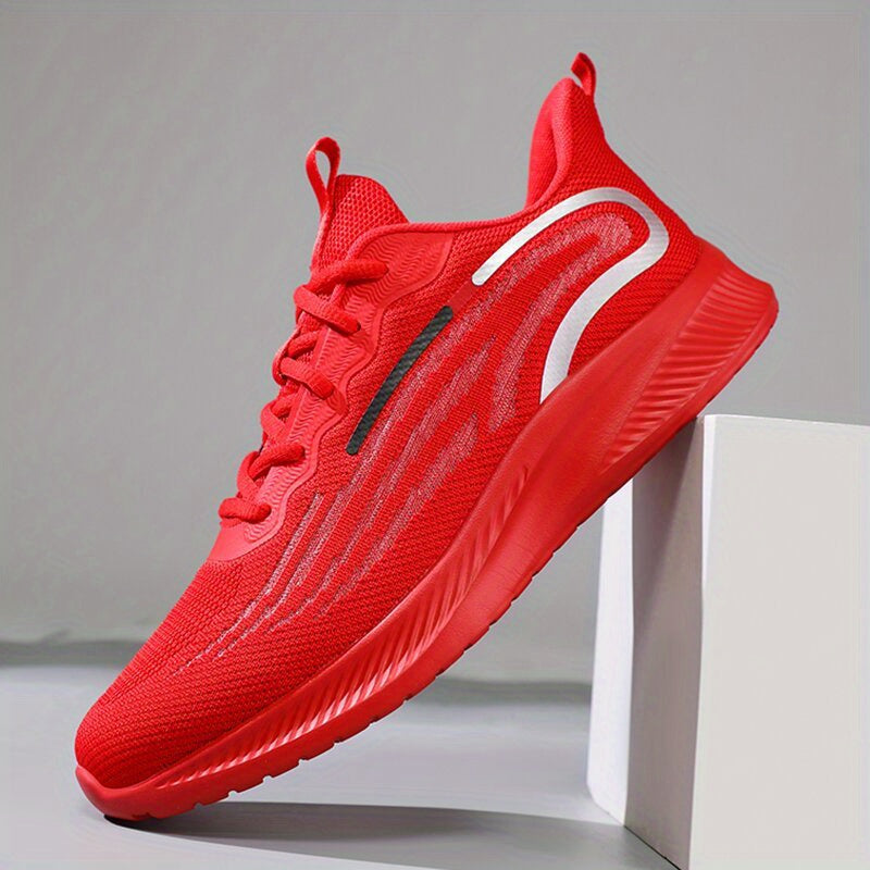 Men's Knitted Breathable Lightweight Running Shoes