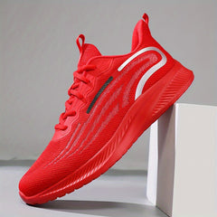 Men's Knitted Breathable Lightweight Running Shoes