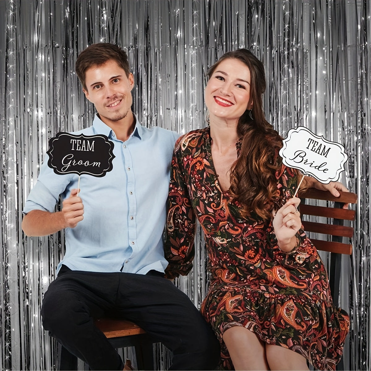 31pcs Wedding Photo Booth Props Fun and Festive Party Decor Supplies