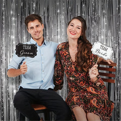 31pcs Wedding Photo Booth Props Fun and Festive Party Decor Supplies