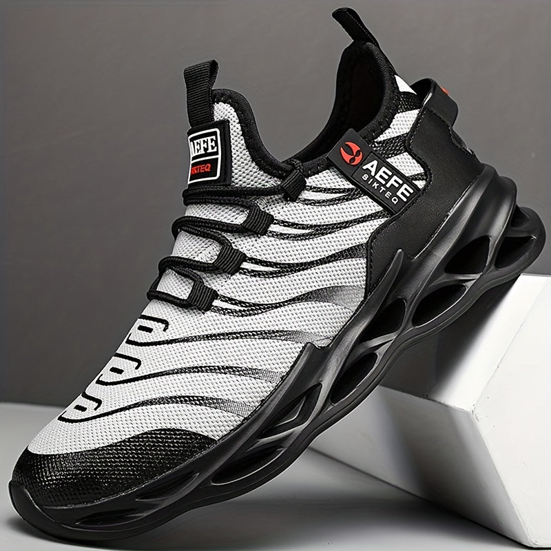 Men's Slip on Blade Sneakers Odor Resistant Athletic Shoes