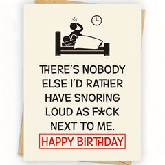 Funny Birthday Card For Him Her Husband Boyfriend Girlfriend Wife