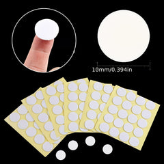 100pcs Candle Wick Stickers Heat Resistance Double Sided Stickers