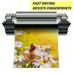 20 Sheets Inkjet Photo Paper 5 x 7 2880dpi Glossy Dye Ink Photographic Paper