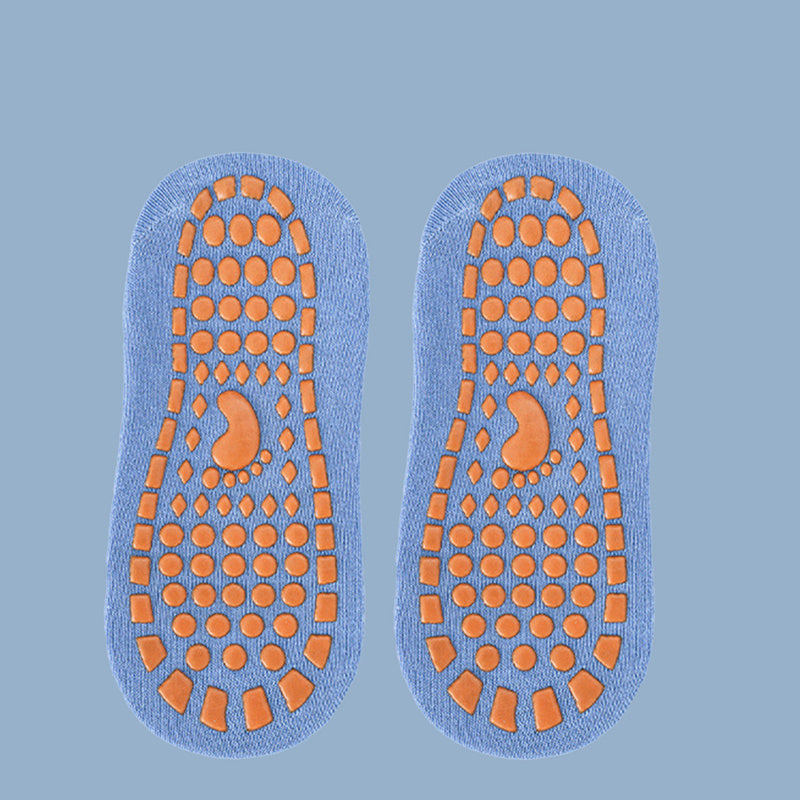 Non Slip Grippers Socks with Towel Sole for Yoga Pilates