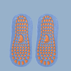 Non Slip Grippers Socks with Towel Sole for Yoga Pilates