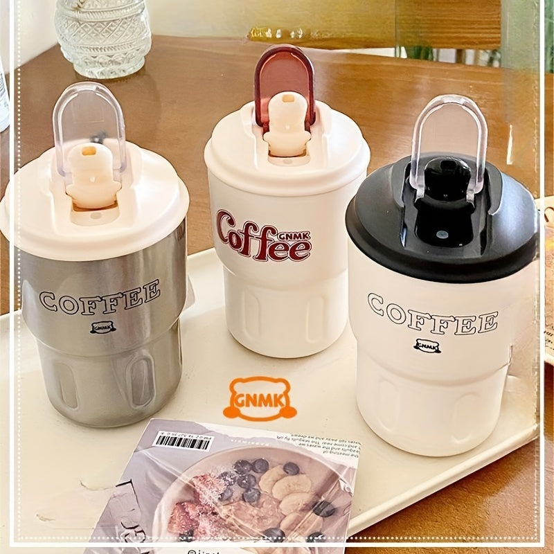 Insulated Coffee Mug With Handle And Lid Stainless Steel Coffee Travel Mug