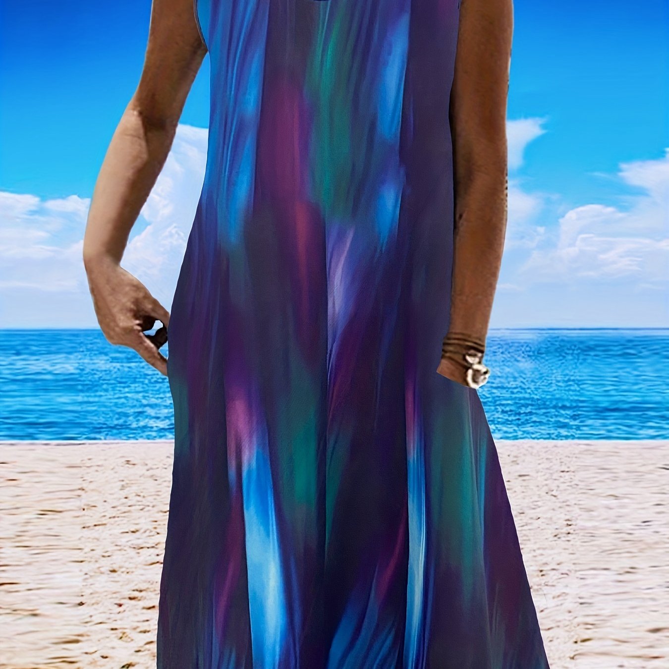 Casual Dress Women's Tank Dress With Pockets
