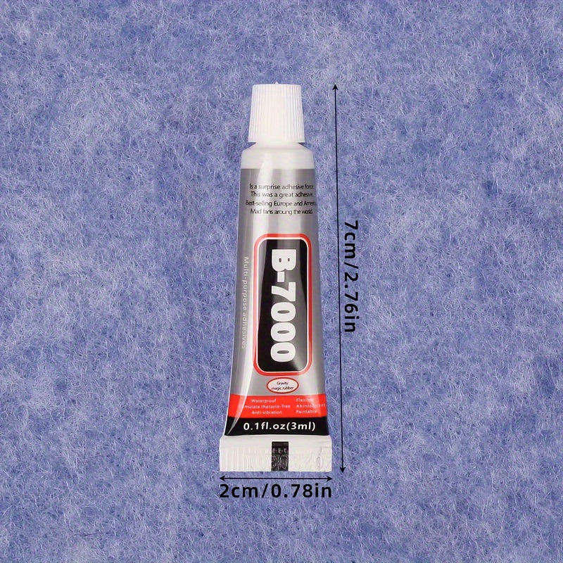 3pcs B7000 3ml Waterproof Glue for DIY Jewelry Crafts