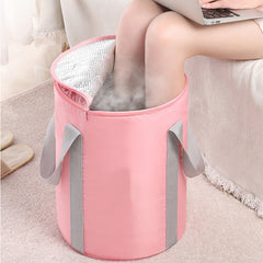 Portable Foldable Foot Bath Bag for Outdoor Travel
