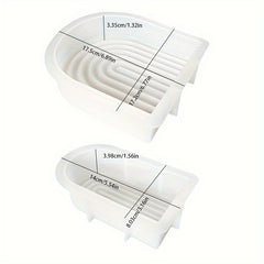 Rainbow Arch Candle Mold - Abstract Silicone Resin Mould