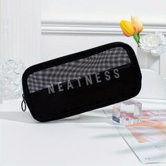 Toiletry Bag Makeup Brush Holder Organizer Zipper Pouch Travel Accessories