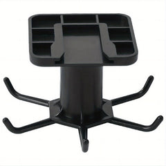 360 Rotating Hook Organizer Self Adhesive Towel Rack Kitchenware Storage Hanger