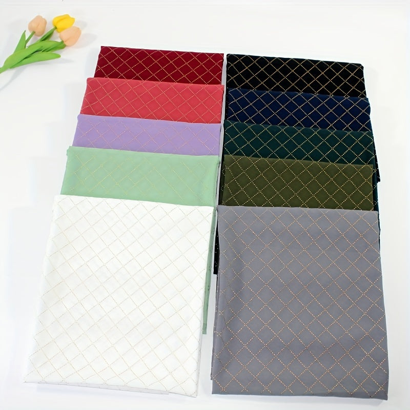 Boho Geometric Pattern Turban Chiffon Hijab