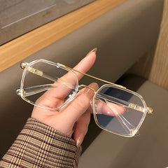 Full Rim Eyeglasses Ray Cut Spectacle Frame Men Women Square